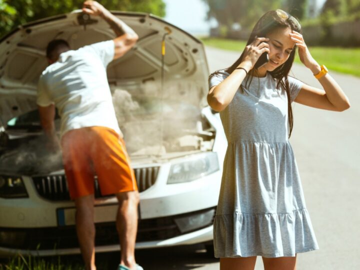 Pożar samochodu ciężarowego powoduje ogromne korki na autostradowej obwodnicy Wrocławia