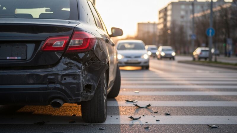 Ciężarówka uderzyła w drzewo, 26-latek w ciężkim stanie po wypadku na DK8