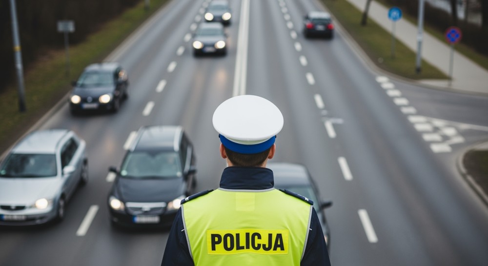 Szalony rajd pirata drogowego zakończony dramatycznym zatrzymaniem przez policję!