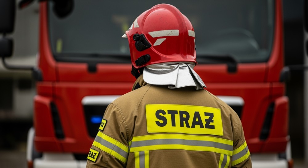 Tragedia w Brzegu Dolnym: 16-latek zginął w pożarze, siostra ocalała skacząc przez okno