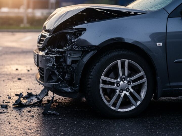 Zderzenie trzech pojazdów na A4: Utrudnienia w kierunku Katowic