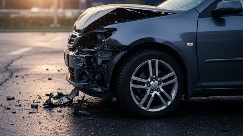 Zderzenie trzech pojazdów na A4: Utrudnienia w kierunku Katowic