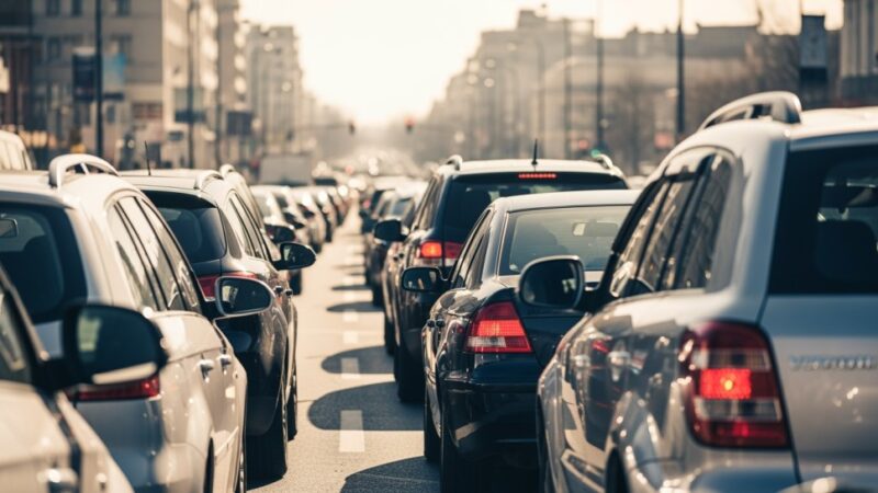 Karambol czterech aut na A4: Gigantyczne korki paraliżują ruch pod Wrocławiem