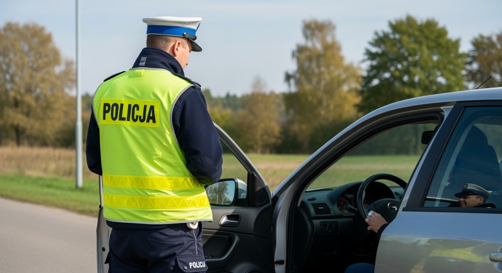 Kierowca z Koskowic w szoku: 131 km/h w terenie zabudowanym! Mandat 2500 zł i utrata prawa jazdy!