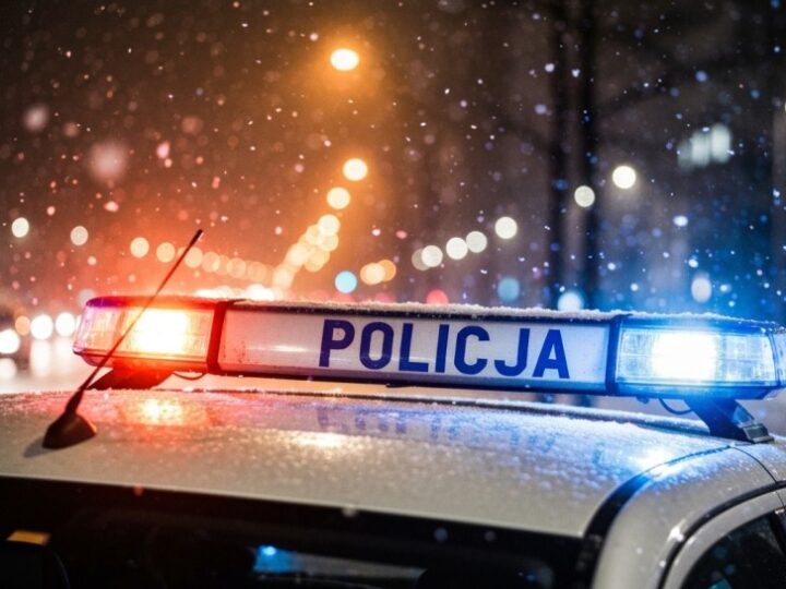 Mężczyzna z katana atakuje policjanta po podpalenie samochodu w Pieńsku!