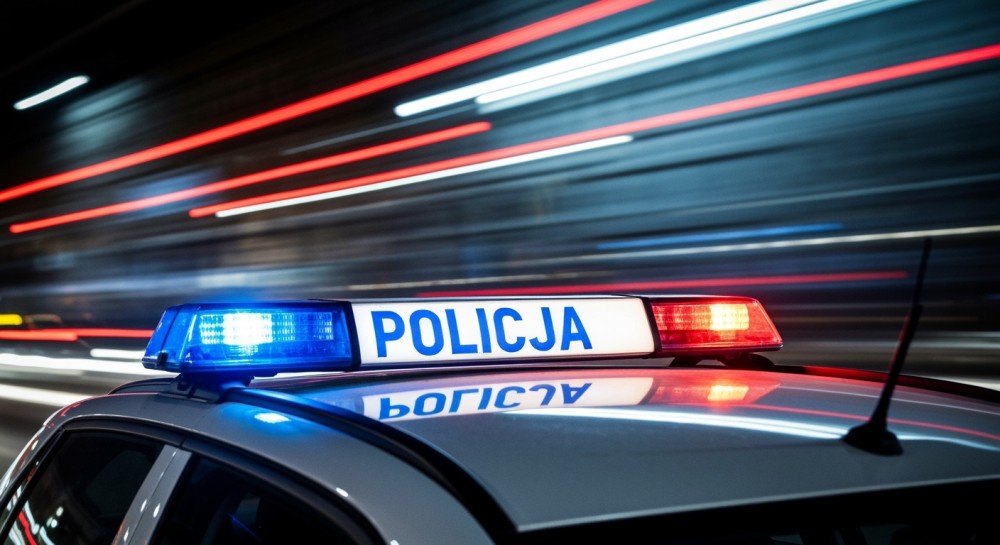 Miecz samurajski w akcji! Podpalacz z Pieńska ranił policjanta, grozi mu 10 lat więzienia