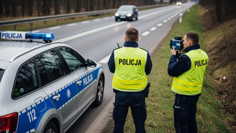 Niemiec pędził 210 km/h na A4, by zdążyć na randkę – czeka go surowa kara!