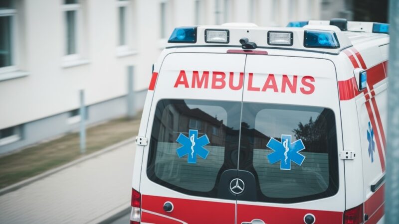 Policjanci ratują sytuację w Kątach Wrocławskich: pomoc w porodzie w korku!