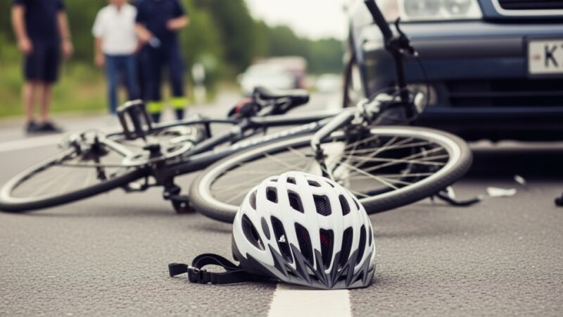 Rowerzysta potrącony przez tramwaj na Pilczyckiej – komunikacja wraca do normy po wypadku