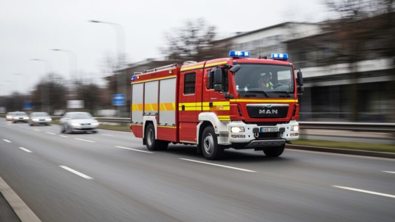 Tragedia we Wrocławiu: pożar zabrał życie 80-letniej kobiecie, trzy osoby ranne