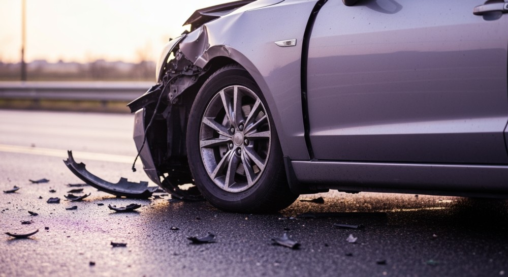 Wypadek na A4: Utrudnienia przed Bielanami Wrocławskimi z powodu zderzenia ciężarówek