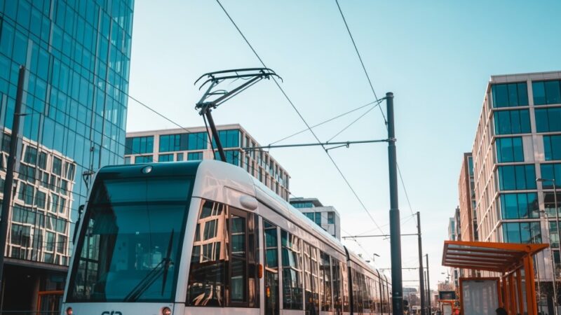 Tramwaje wracają na tory po szybkim wypadku na ul. Piłsudskiego