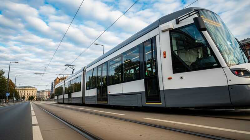 Awaria tramwaju na placu Dominikańskim: Ruch już przywrócony!