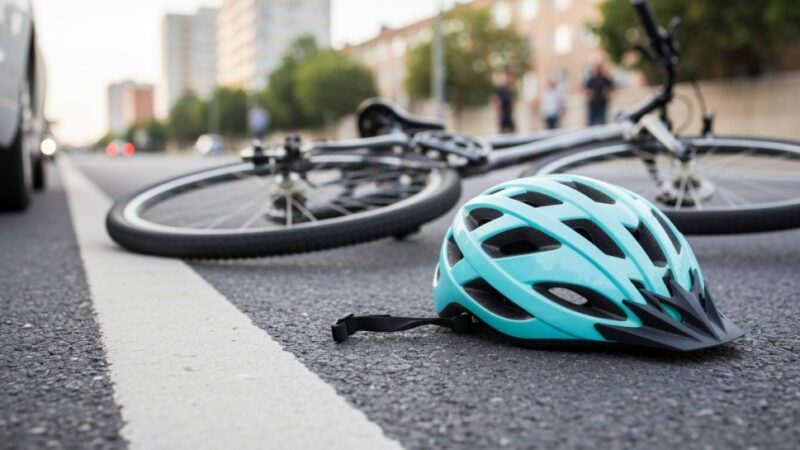 Busiarz uciekł po potrąceniu rowerzysty, zatrzymany przez policję
