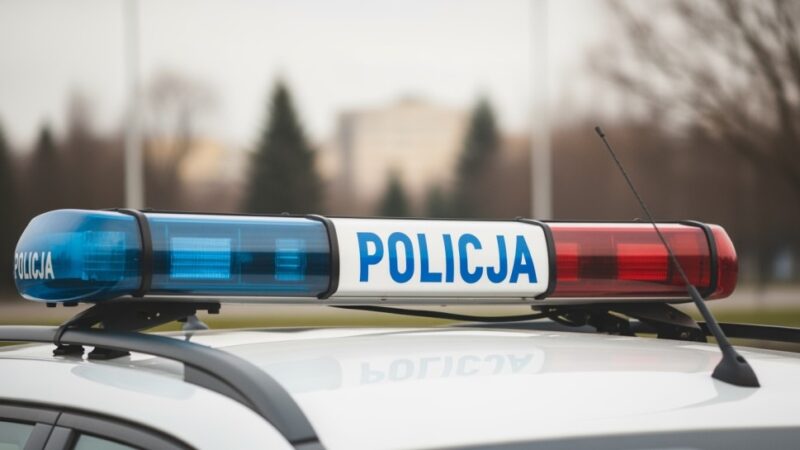 Desperacki atak nożownika na policjantów w lesie: 34-latek w rękach wymiaru sprawiedliwości
