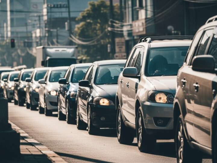 Gigantyczny korek na A4 po zderzeniu dwóch aut!