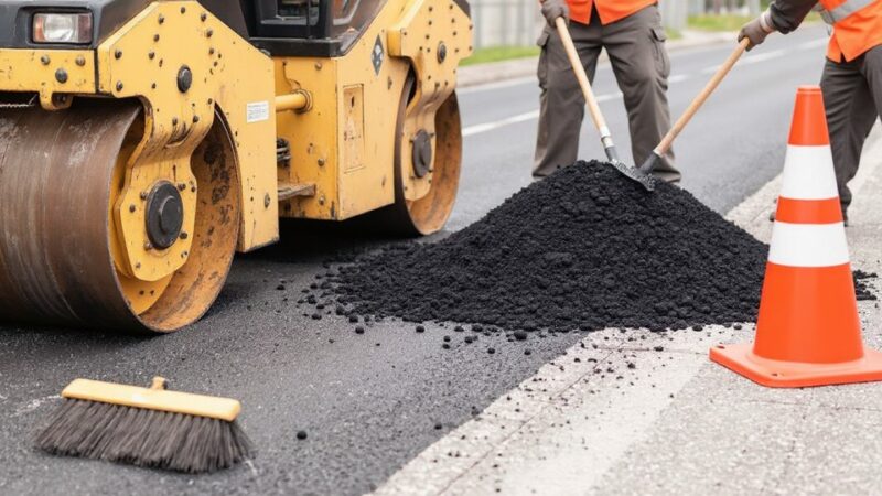 Nowa nawierzchnia na ulicy Osiedlowej w Zębicach – mieszkańcy zyskali komfort i bezpieczeństwo!