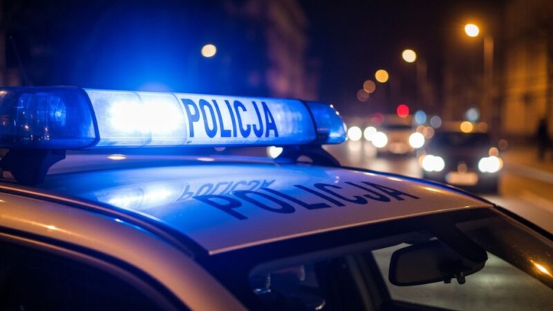Pijany kierowca ciężarówki paraliżuje AOW: poważny wypadek na trasie do Warszawy!
