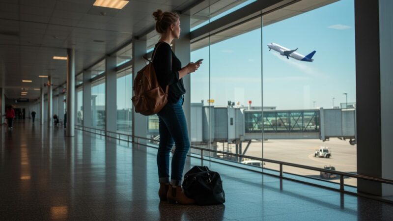 Wrocławskie lotnisko zamknięte na 40 dni – niezwykły widok pustego terminalu