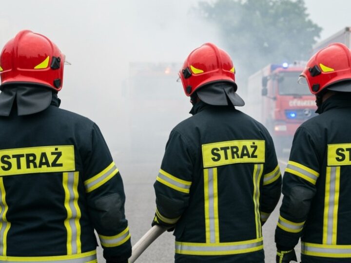 Pożar blisko targowiska „Na Młynie”: zakupy w niedzielę bez przeszkód!