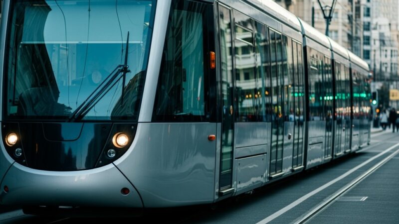 Awaria torowiska na ul. Chrobrego. Tramwaj linii 7 zmienia trasę