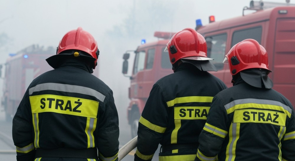 Policjant w akcji: jak nocna interwencja uratowała mienie przed pożarem