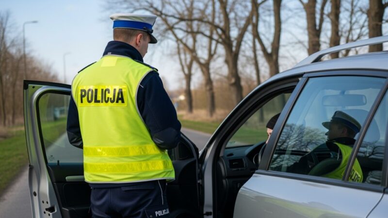 Mercedes w tarapatach: szaleńcze wyprzedzanie i łapówka dla policji!