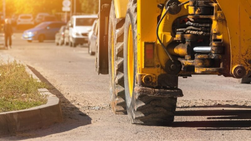 Nowa droga w Stróży: prace trwają mimo zimy!