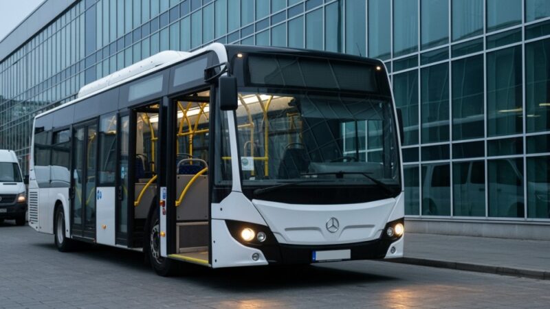 kierowca autobusu w ogniu krytyki po incydencie z agresywnym pasażerem