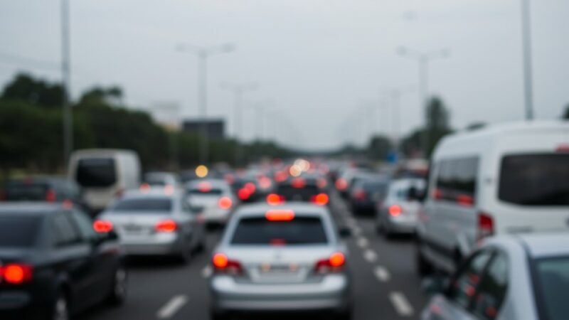 Kolizja na AOW: 3-kilometrowy zator w kierunku Warszawy!