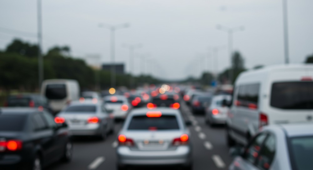 Kolizja na AOW: 3-kilometrowy zator w kierunku Warszawy!