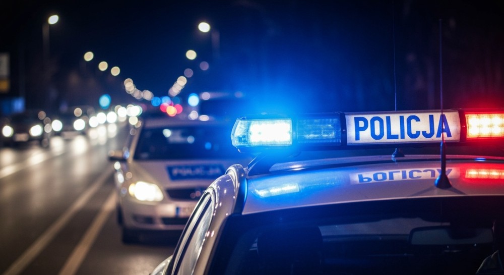 Zatrzymany z bronią w sklepie: pijany mężczyzna w rękach policji