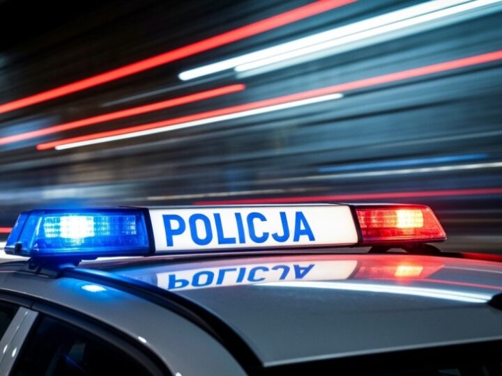 Młody kierowca w szaleńczym pościgu: amfetamina i brak uprawnień