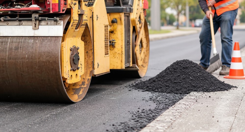 Nowoczesna nawierzchnia dla rowerzystów na ul. Powstańców Śląskich w Wrocławiu