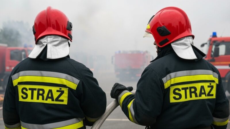 Wrocław: Pożar w piwnicach bloku, ewakuacja 70 mieszkańców!