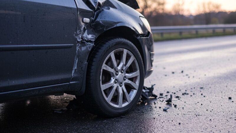 Wypadek na A4 pod Wrocławiem: Droga całkowicie zablokowana!