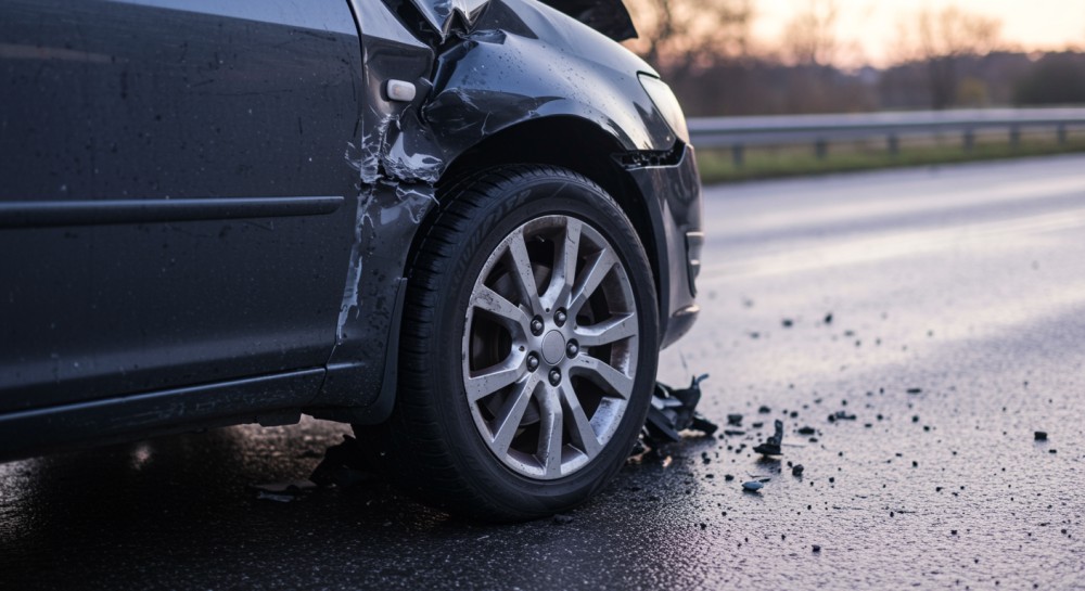 Wypadek na A4 pod Wrocławiem: Droga całkowicie zablokowana!