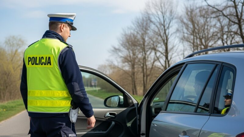 Piracka jazda: 22-latek stracił prawo jazdy za przekroczenie prędkości o 55 km/h