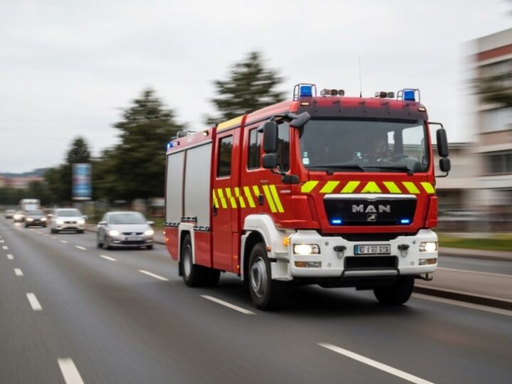 Bohaterska akcja strażaków: Pies uratowany z płomieni!