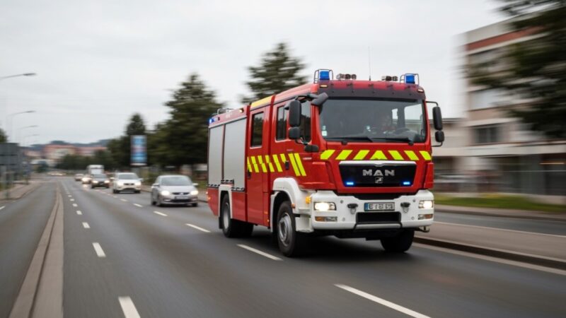 Bohaterska akcja strażaków: Pies uratowany z płomieni!