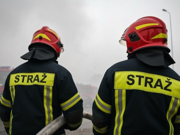 Szczeniak symbolem nadziei po tragicznym pożarze domu w Chrząstawie Wielkiej