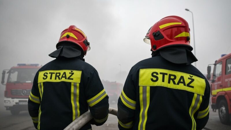 Szczeniak symbolem nadziei po tragicznym pożarze domu w Chrząstawie Wielkiej