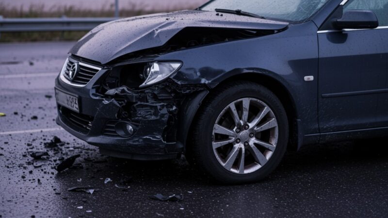 Tragedia na DK35: Zderzenie dwóch aut kończy się śmiercią kierowcy