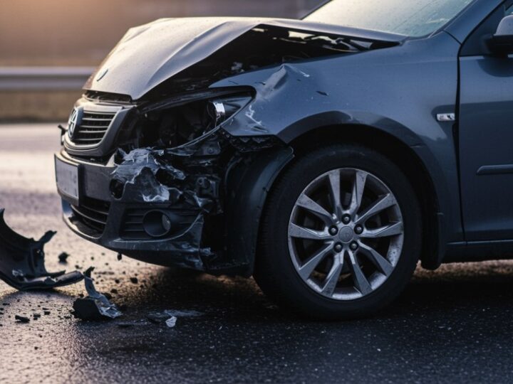 Wypadek na al. Kaczorowskiego: Trzy osoby ranne, komunikacja sparaliżowana