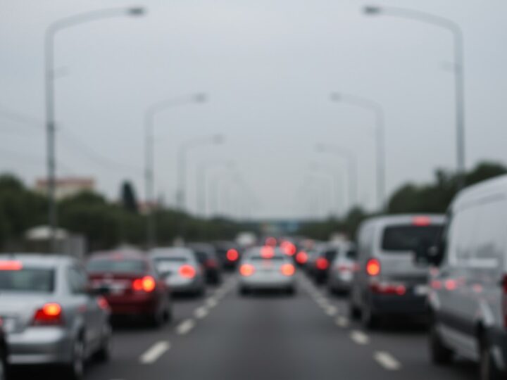 Poważne utrudnienia na AOW po kolizji ciężarówki!