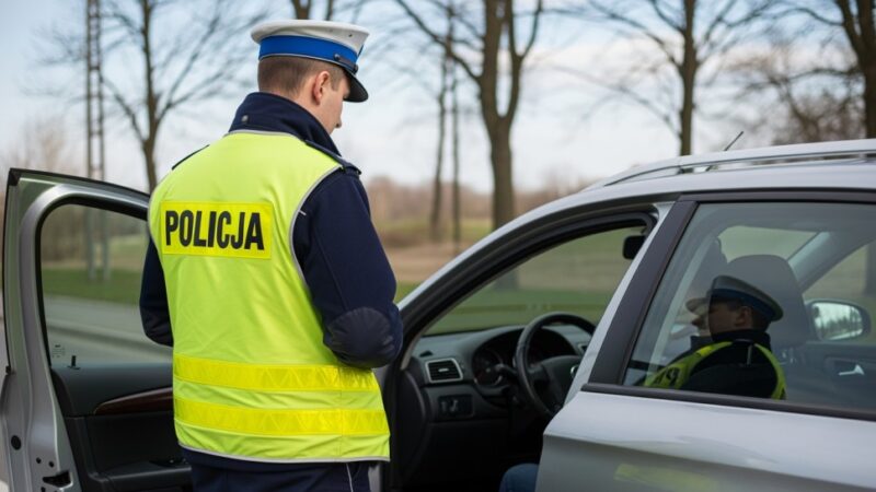 Złotoryja w walce z piratami drogowymi: Policja zwiększa patrole