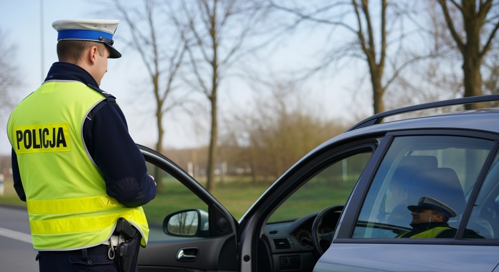 Rekordowe 4 promile: Pijany kierowca w rowie z sądowym zakazem