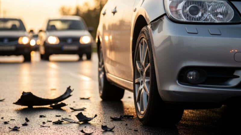 Pożar BMW na S8 – utrudnienia w kierunku Warszawy