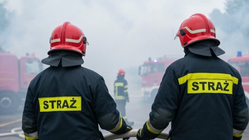 Chaos na A4: Ciężarówka w ogniu paraliżuje ruch w stronę Wrocławia