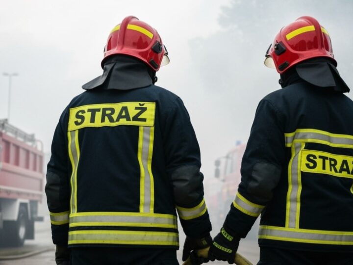 Wrocław w ogniu: Ewakuacja 93 osób podczas pożaru hali produkcyjnej